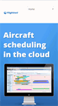 Mobile Screenshot of flightnet.aero